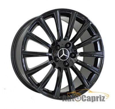 Диски Replica Mercedes MR911 BK R19 W9.5 PCD5x112 ET35 DIA66.6   